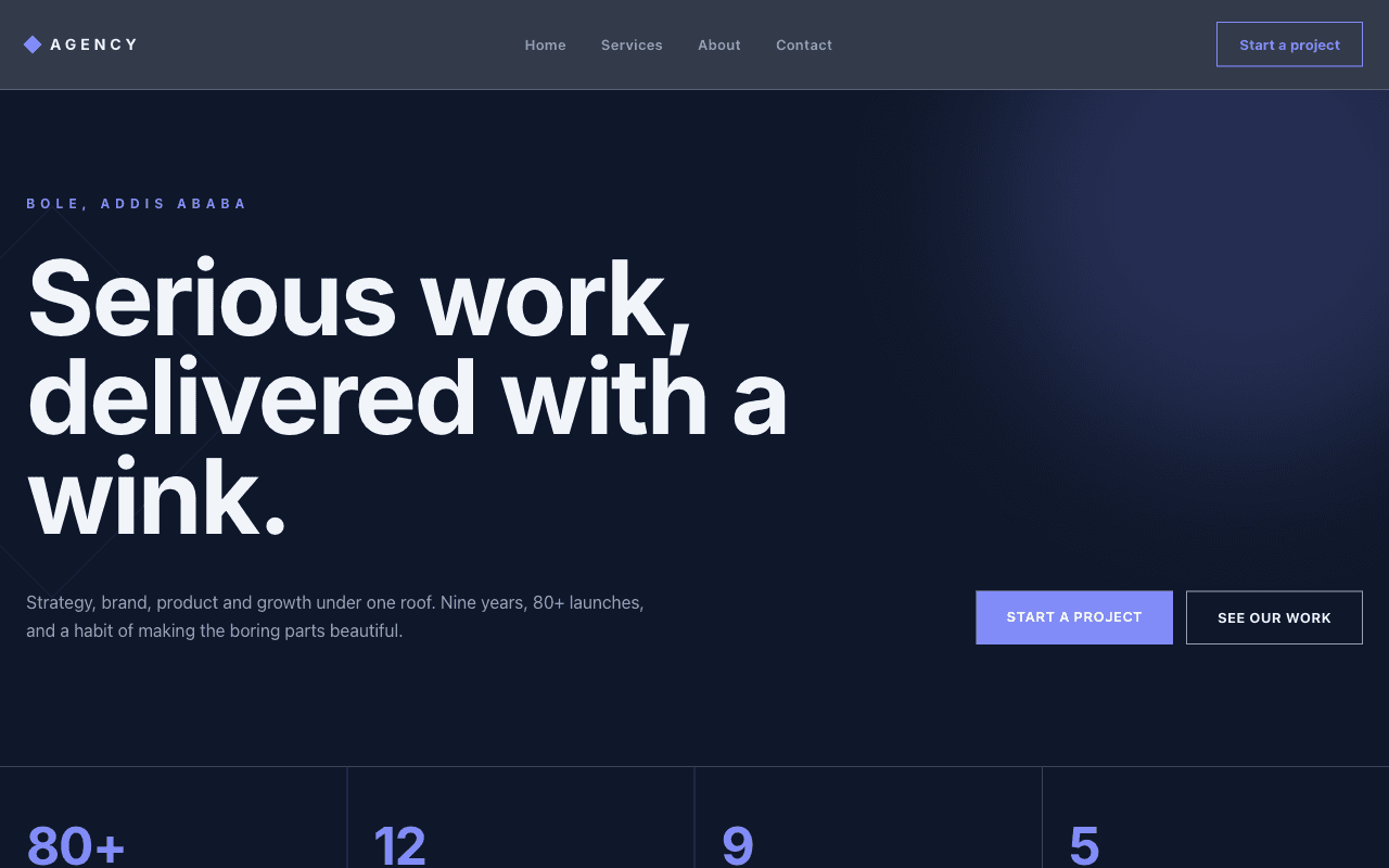 Agency Bold