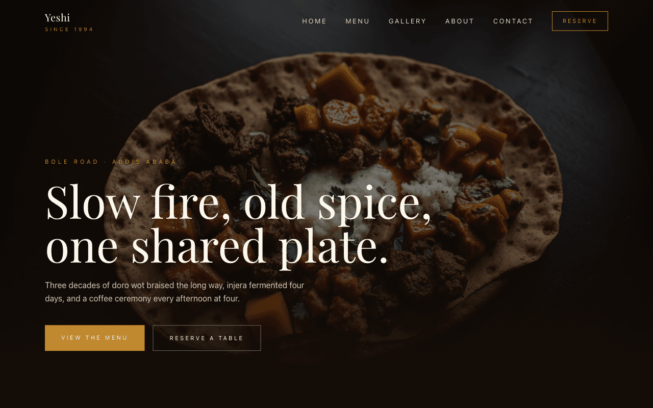 Restaurant Standard