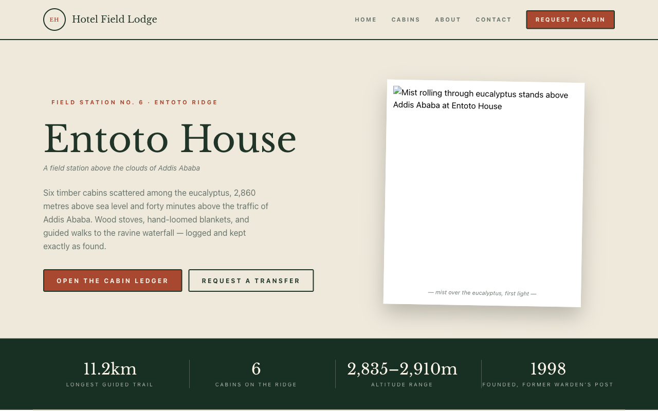 Hotel Field Lodge preview