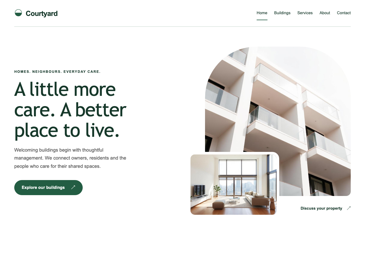 Courtyard Living preview