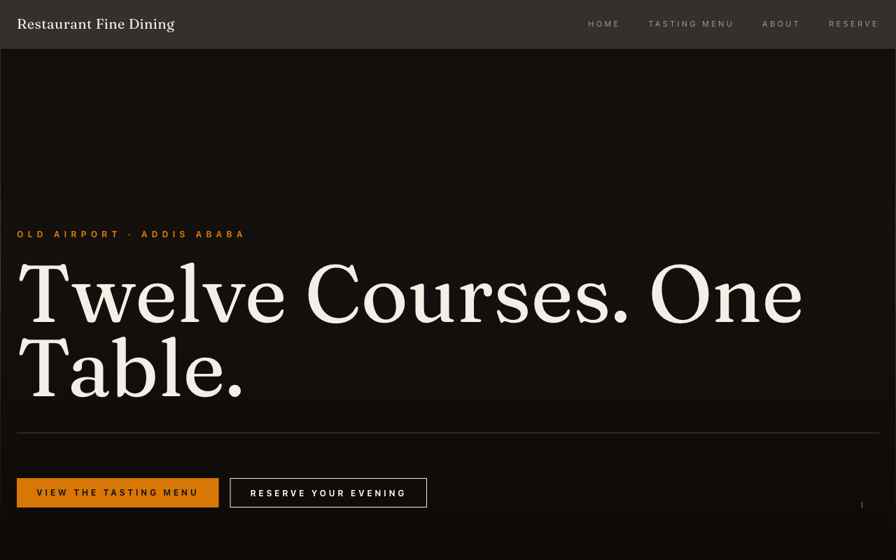 Restaurant Fine Dining preview